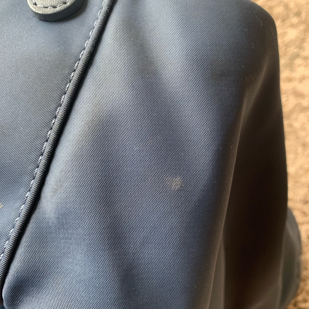 MZ WALLACE Mayfair Beaford Moonstone Blue Tote Multiple Pockets & Zipper Used - Picture 9 of 17